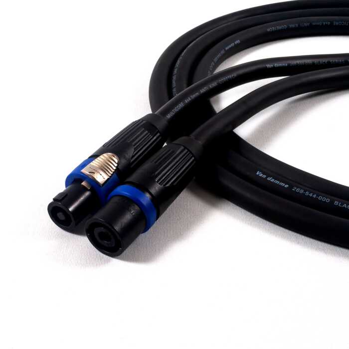 NEUTRIK NLT4MXX-BAG SPEAKON Male cable, black