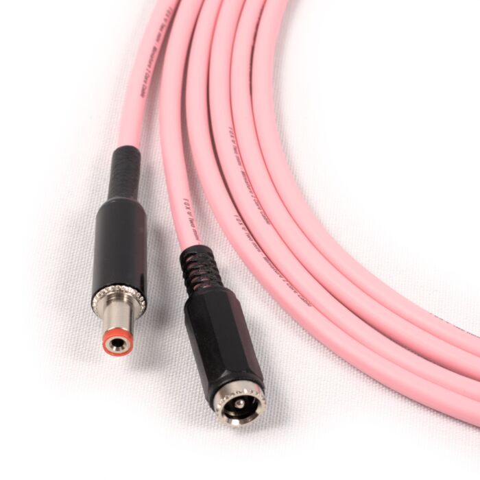 2.1mm DC Plug to Socket Extension Power Cable, for 9V or 12V guitar Effects pedals, Pedal Board.