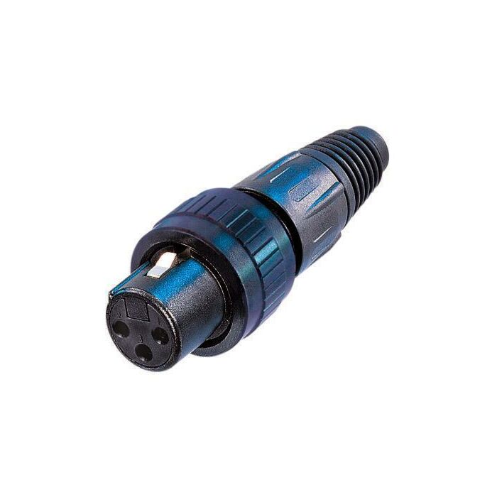 Neutrik NC3FX-SPEC. FX-SPEC Series XLR. Female socket