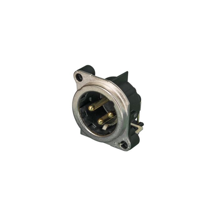 Neutrik NC3MBH-1. B Series XLR. Male plug