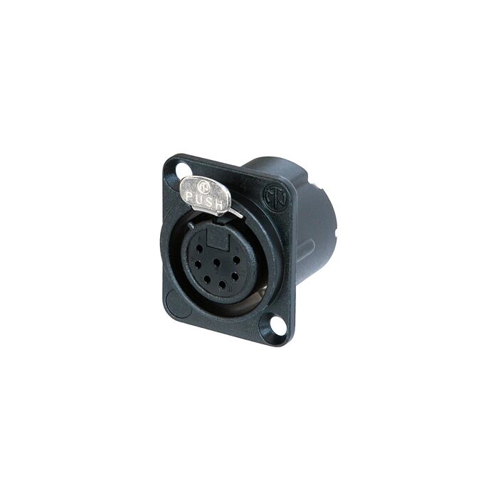 Neutrik NC7FD-LX-B. DLX Series XLR. Female socket