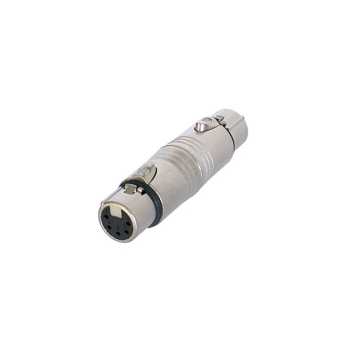 Neutrik NA5FF. Adapter or Coupler. Female socket