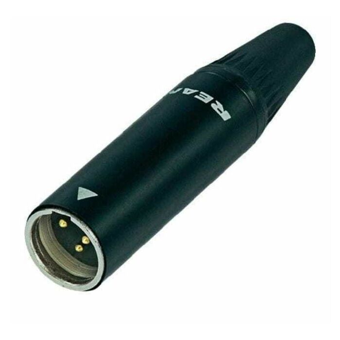 Rean 3 Pin RT3MC-B TINY XLR Connector