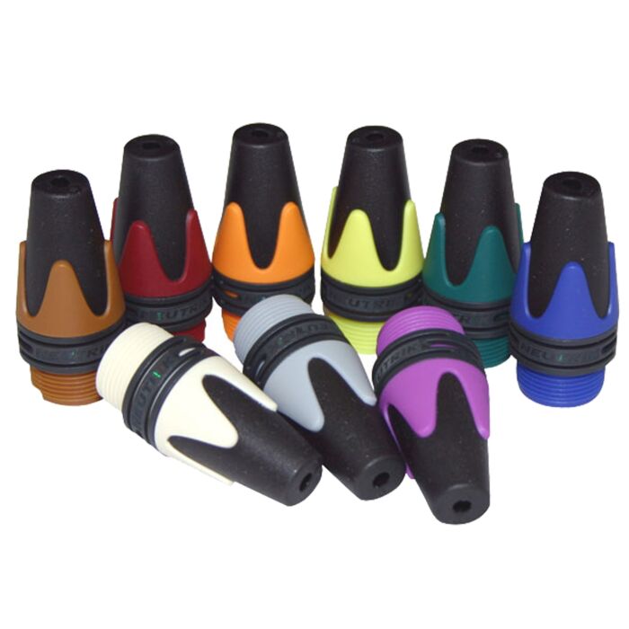 Neutrik Coloured XLR Marking Boots. XX Series BXX