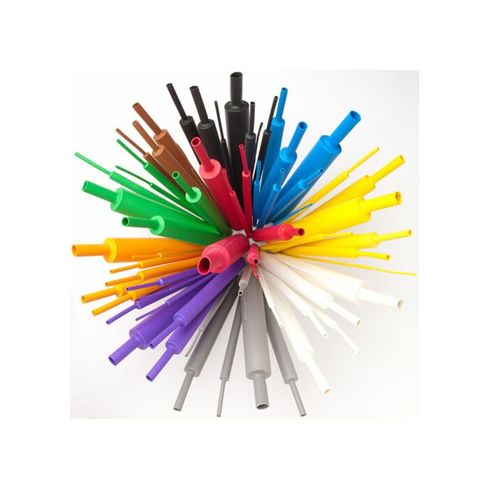 Techflex Shrinkflex H3N 3:1 Heatshrink. Coloured Shrinktube. 12.7mm Unshrunk Diameter