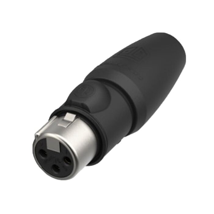 Neutrik 3 Pin NC3FX1-TOP Female XLR Connector. IP65 & UL50E Protection. Outdoor