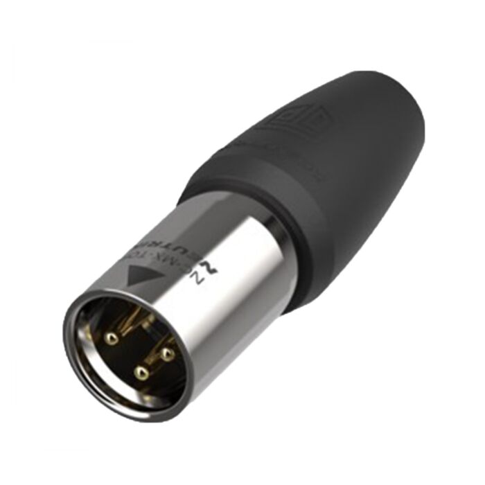 Neutrik 3 Pin NC3MX1-TOP Male XLR Connector. IP65 & UL50E Protection. Outdoor