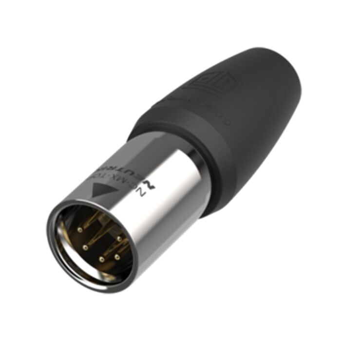 Neutrik 5 Pin NC5MX1-TOP Male XLR Connector. IP65 & UL50E Protection. Outdoor