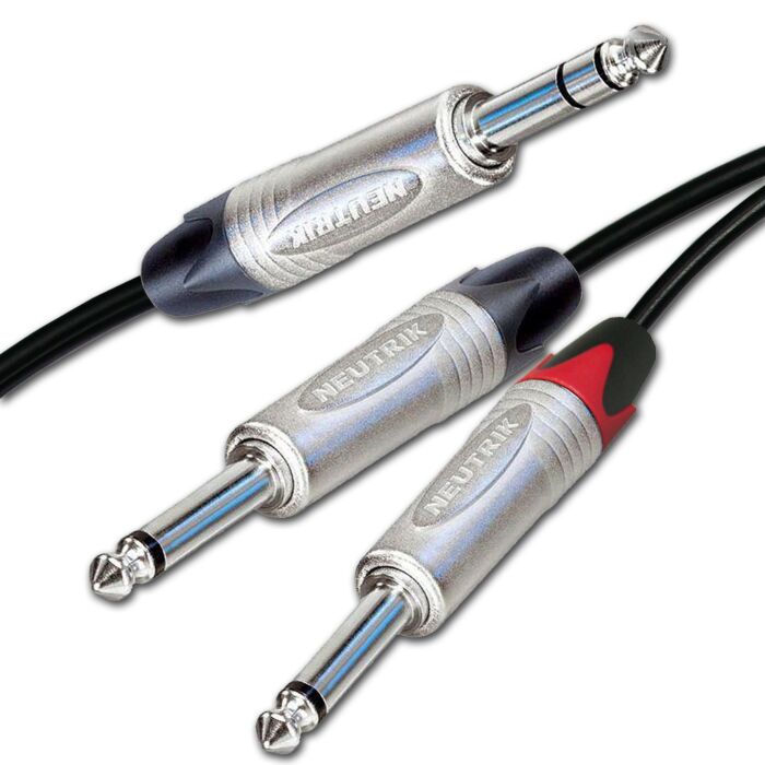 Stereo Guitar Splitter Cable