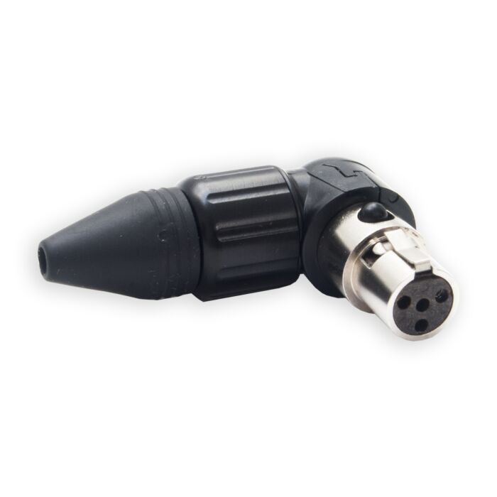 Switchcraft Tini Q-G® 4 Pin Right Angled Female Mini XLR Connector. TARA4FX