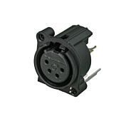 Neutrik NC4FAV-0. A Series XLR. Female socket