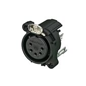 Neutrik NC5FAV. A Series XLR. Female socket