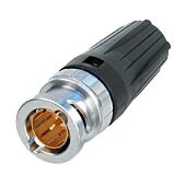 Neutrik NBNC75BLP9. rearTWIST HD BNC. Male plug