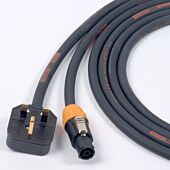 13a UK Plug to Seetronic TRUE1 (3x2.5mm) H07RN-F Tough Rubber Cable