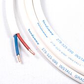 Van Damme Ecoflex White Line 2x2.5mm Speaker Cable LSZH 278-525-090