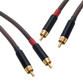 Belden 8402 Vintage Hifi Audiophile RCA Interconnects, Premium Stereo Pair Leads