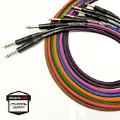 designacable Custom Shop Premium Braided Guitar Cable. Van Damme & Neutrik.