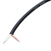 Mogami Subminiature Coaxial Video/Audio Cable, 75 ohms, Thin Black Cable, 2964.