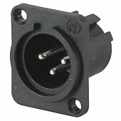 Neutrik NC3MPP. P Series XLR. Male plug