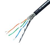 Van Damme TourCat Cat 6a Flexible S FTP Cable. Screened Dante Network Ethernet. 268-466-000