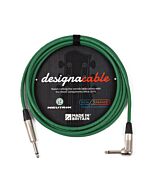 Van Damme XKE Unbalanced Guitar Lead. Neutrik Straight to Angled Mono Jacks