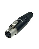 Rean 3 Pin RT3FC-B TINY XLR Connector