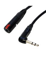 Van Damme IEM Extension Lead. IN-EAR MONITORING Stereo Headphone 1/4" Jack Cable Neutrik TRS Jack Male to Female