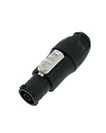 Neutrik 16A NAC3FX-W-TOP TRUE1 Powercon Cable input (female) Connector. 16 amp. IP65 & UL50E Protection