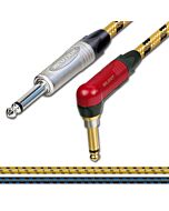 Neutrik Silent (muting) Jack to Jack Guitar Lead. Sommer SC Classique Vintage Cable.